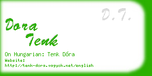 dora tenk business card